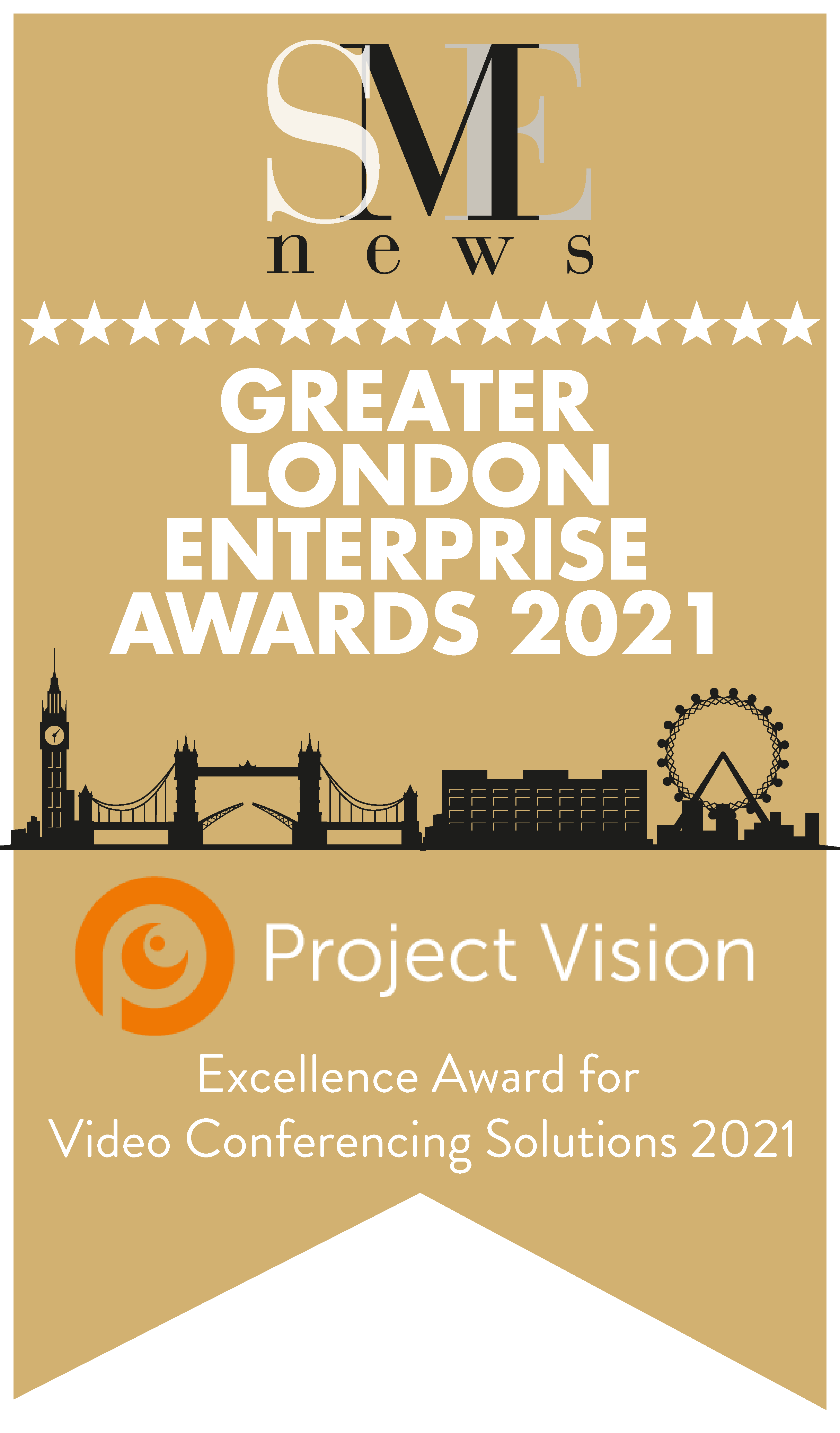 Jul21265-SME Greater London Enterprise Awards 2021 Winners Logo- Excellence